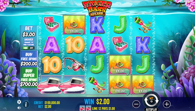 Erleben Sie die aufregendste Bussfahrt mit Big Bass Splash im Casino Online